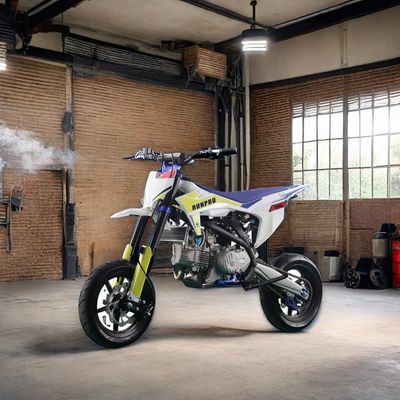 Max Loading 150kgs Supermoto 190cc Gas Dirt Bike Motard 12''12'' On Road Tire Gas Motorcycle for Adult