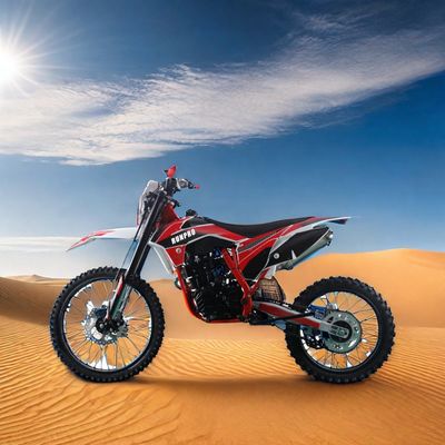 CE Approved 250cc Motocross Bike with Aluminium Rim Tyres and International Gear Shift