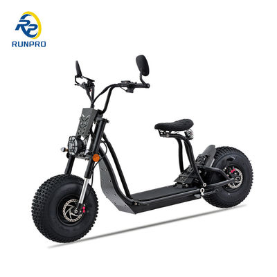 Electric Scooter Citycoco Fat Tire 1500W 2*1500W 60V Foldable Long Range with EEC COC