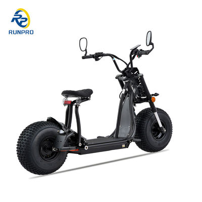 Electric Scooter Citycoco Fat Tire 1500W 2*1500W 60V Foldable Long Range with EEC COC