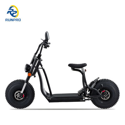 Electric Scooter Citycoco Fat Tire 1500W 2*1500W 60V Foldable Long Range with EEC COC