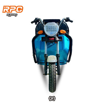 Custom Farm 1200W Electric Tricycle Motorcycle with Front Drum Rear Drum Brake System