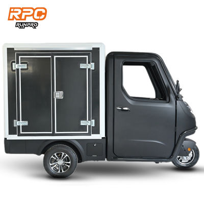 Electric Cargo Tricycle 3 Wheel Moto Motorized Tricycle Mini Truck EEC COC 2024
