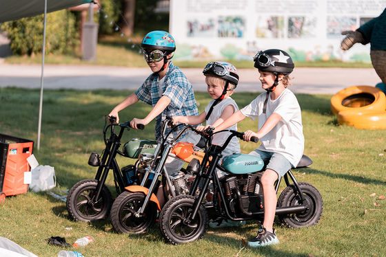 Mini Electric Motorcycle for Kids Boys and Girls 113.9*53.5*72.3cm Vehicle Dimensions