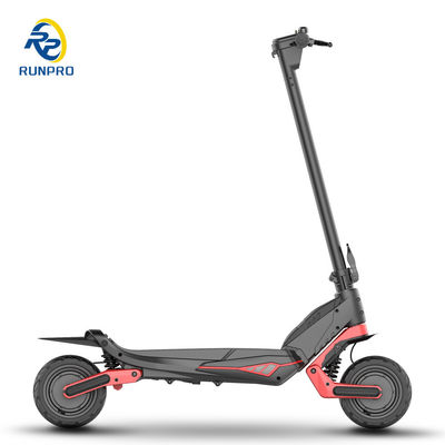 48V10.4Ah Dual Motor Foldable Electric Scooter with Aluminum Alloy Frame and LED Light