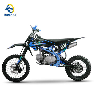 125cc Gasoline Single Cylinder 4 Stroke Dirt Bike Motocross Kick Start Electric Start