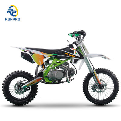 125cc Gasoline Single Cylinder 4 Stroke Dirt Bike Motocross Kick Start Electric Start