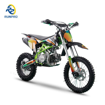 125cc Gasoline Single Cylinder 4 Stroke Dirt Bike Motocross Kick Start Electric Start