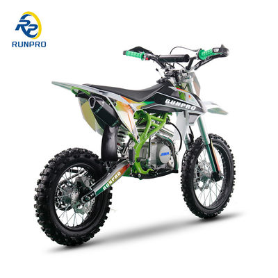 125cc Gasoline Single Cylinder 4 Stroke Dirt Bike Motocross Kick Start Electric Start