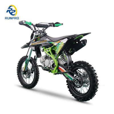 125cc Gasoline Single Cylinder 4 Stroke Dirt Bike Motocross Kick Start Electric Start