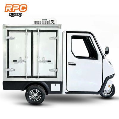 Front and Rear Disc Brake System Electric Cargo Tricycle for Heavy Load Transportation
