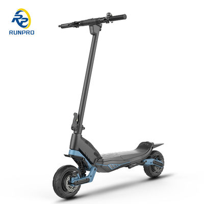 Foldable Off Road Electric Scooter with Dual Motor 2*500W and 9 inch Tire to Unisex Riders