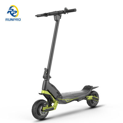 Foldable Off Road Electric Scooter with Dual Motor 2*500W and 9 inch Tire to Unisex Riders
