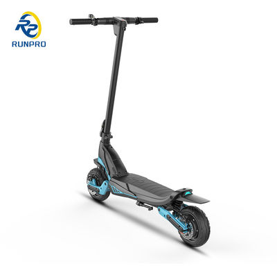 Foldable Off Road Electric Scooter with Dual Motor 2*500W and 9 inch Tire to Unisex Riders