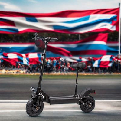 11&quot; Front and Rear Tubeless Off-Road Unisex Electric Scooter 800W 1000W*2 60V18ah