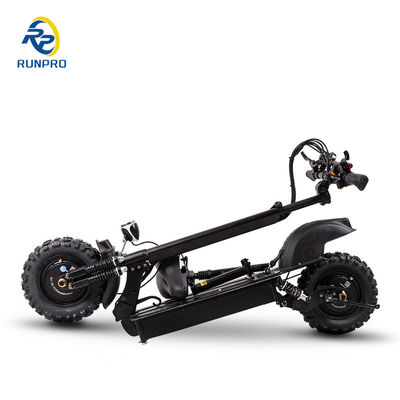 11&quot; Front and Rear Tubeless Off-Road Unisex Electric Scooter 800W 1000W*2 60V18ah