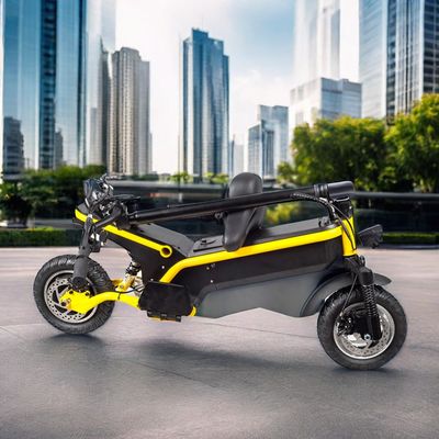 350W/500W Battery Removable E-Scooter with Foldable Design and Max Range of 35KM/45KM