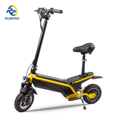 350W/500W Battery Removable E-Scooter with Foldable Design and Max Range of 35KM/45KM