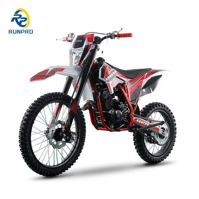 2024 250cc 4 Stroke Dirt Bike Pit Moto Cross with CE Max. Speed 80km/h Wheelbase 1340mm
