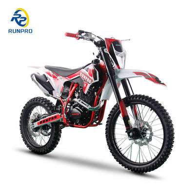 2024 250cc 4 Stroke Dirt Bike Pit Moto Cross with CE Max. Speed 80km/h Wheelbase 1340mm