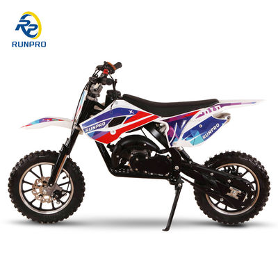 Disk Brake System RUNPRO Mini 49cc Off-Road Dirt Bike 50cc ATV for All-Terrain Riding