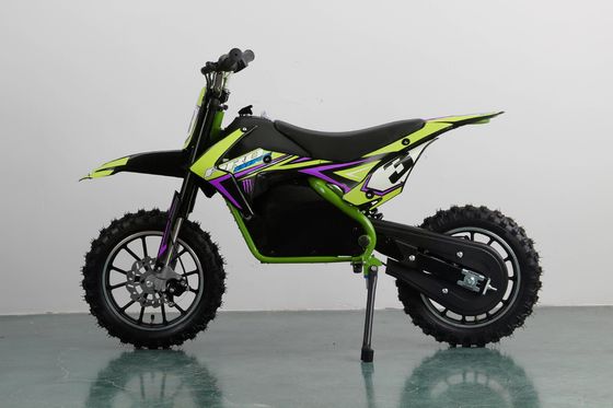 Front Brake Drilled Disc Brakes 36V Mini Electric Moto Cross 800W Dirt Bike for Kids