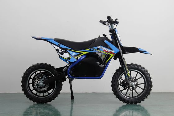 Front Brake Drilled Disc Brakes 36V Mini Electric Moto Cross 800W Dirt Bike for Kids
