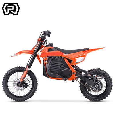 Electric Moto Dirt Bike with 1200W Motor and 48v20ah Lithium Battery Range 50KM 1412 Tire