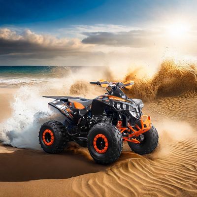 110cc Air Cooled Petrol 4 Wheeler ATV Quad Bike with Maximum Torque Nm of 20-40Nm