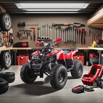 2024 Off Road 10 Inch Tire Big ATV 150CC 200CC 250CC Adult Farm Quad 4 Stroke Four Wheels with CE