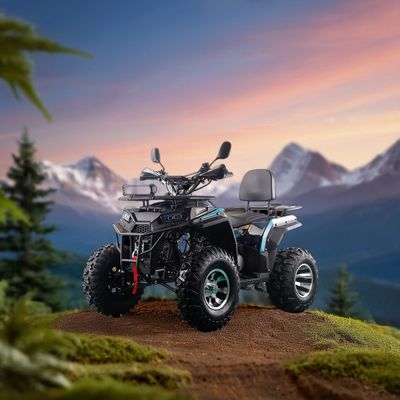 RUNPRO 200CC ATV Quad Bike for Adult Electric Pull Start and Automatic Transmission