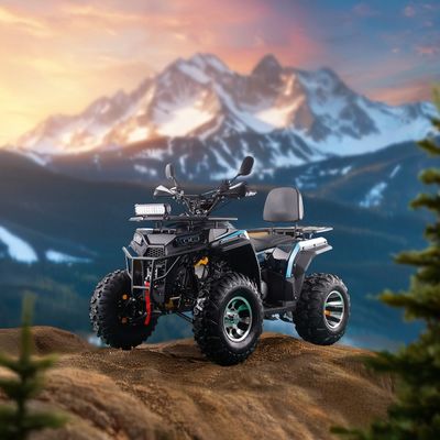 RUNPRO 200CC ATV Quad Bike for Adult Electric Pull Start and Automatic Transmission