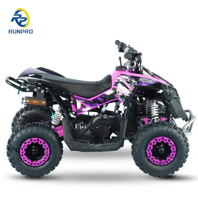 Kids Electric ATVs 49cc 50cc 4-Wheel Gasoline Mini ATV with Hand-Operated Plastic
