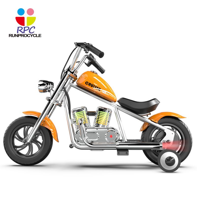Rear Hub Brake Kids Mini Dirt Bike 2024 Small Toy Motorcycle with 10-13km Max Range