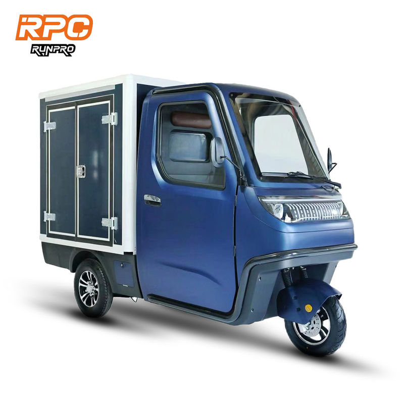 Front 3.50-10 Rear 4.00-10 1kw 2.5kw Tricycle Motorcycle with 1 Seat and 3 Wheels