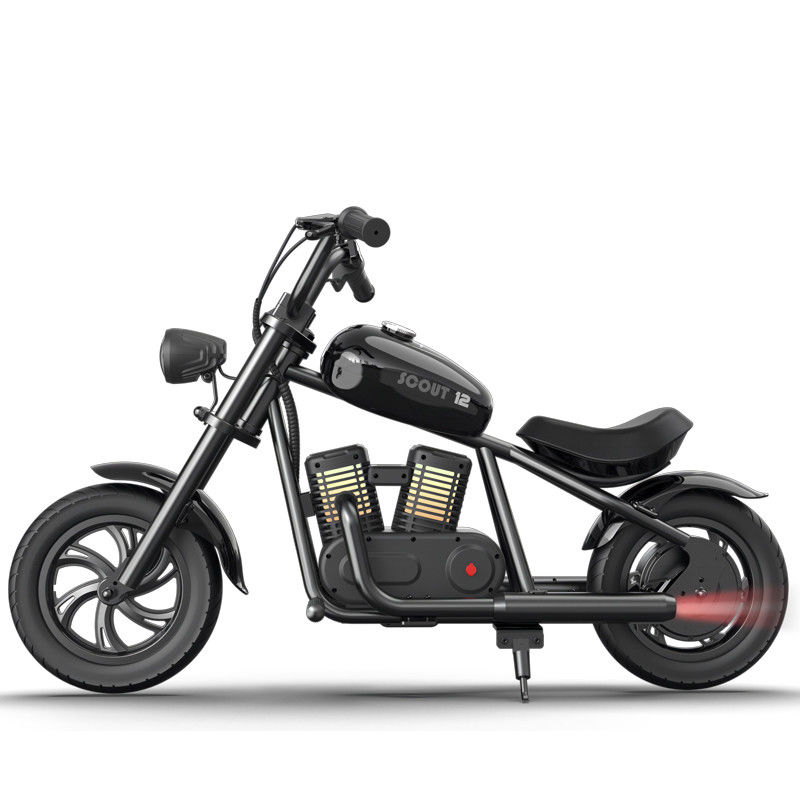 10-Year-Olds' Electric Motorbike Made in Rear Hub Brake Fun Toy for Kids' Playtime