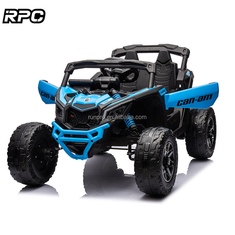 Unisex Electric Ride On Toy Car with Double Seat and Remote Control Max Loading 40kgs