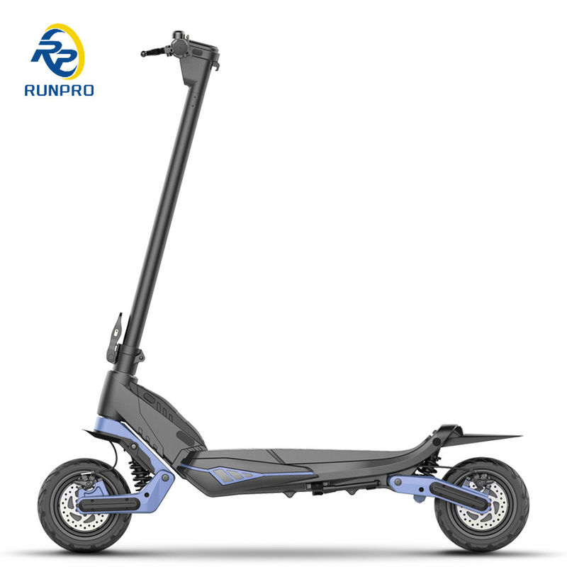 Foldable Off Road Electric Scooter with Dual Motor 2*500W and 9 inch Tire to Unisex Riders