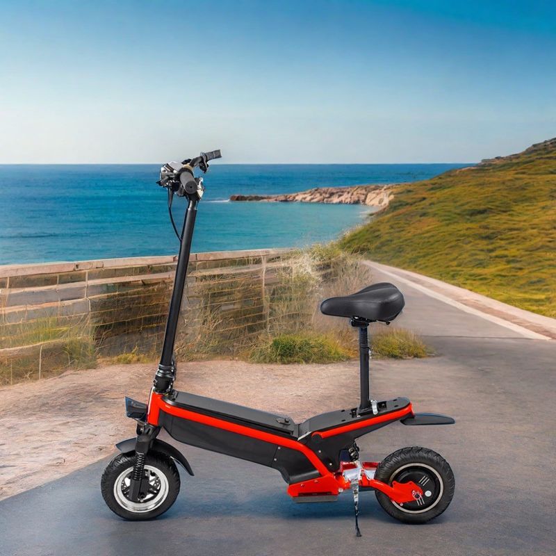 350W/500W Battery Removable E-Scooter with Foldable Design and Max Range of 35KM/45KM