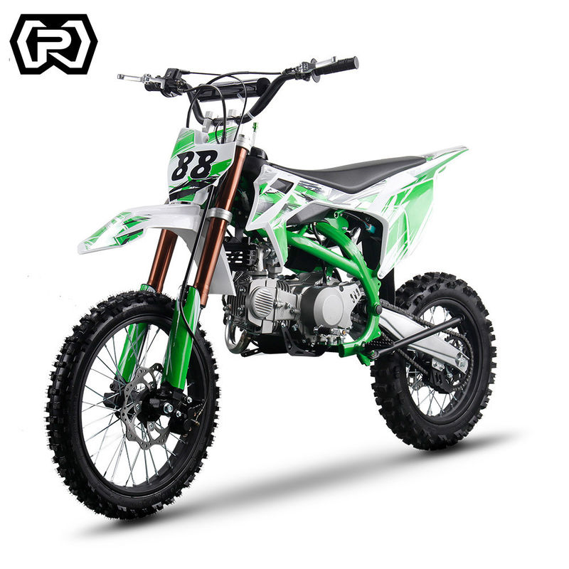 110 125cc Mini Moped Dirt Bike 4-Stroke Racing Sportbikes Starting System Kick Start