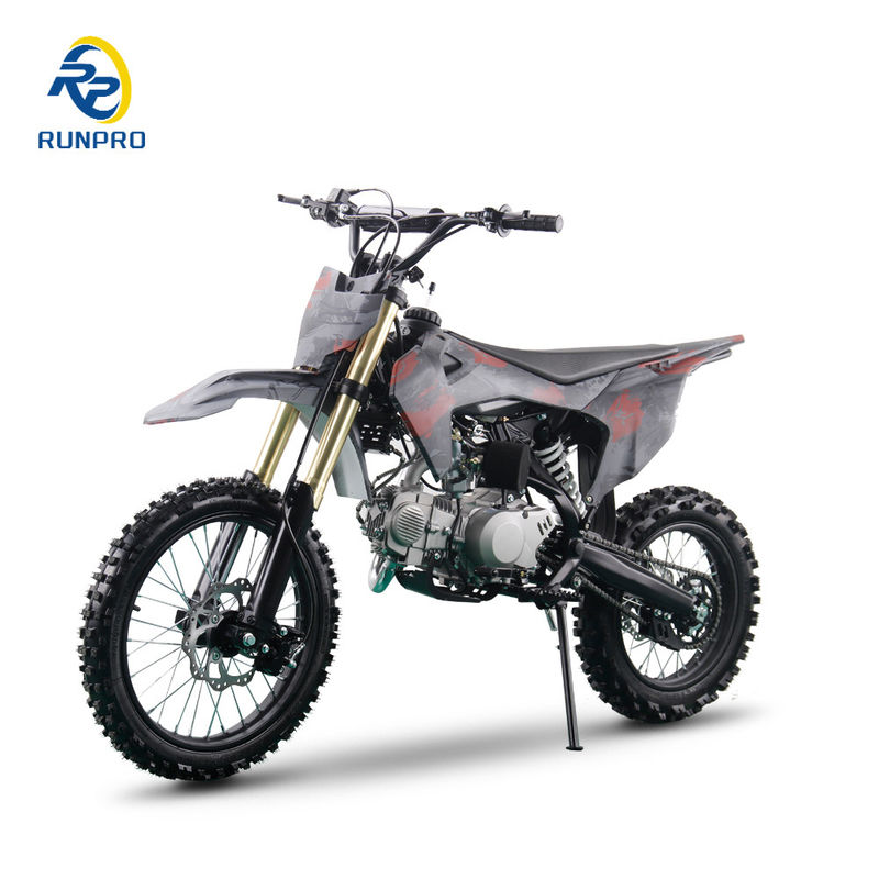 Off Road Camouflage Plastic Motorbikes with 125cc-190cc Engine and 17/14 Wheel Tire