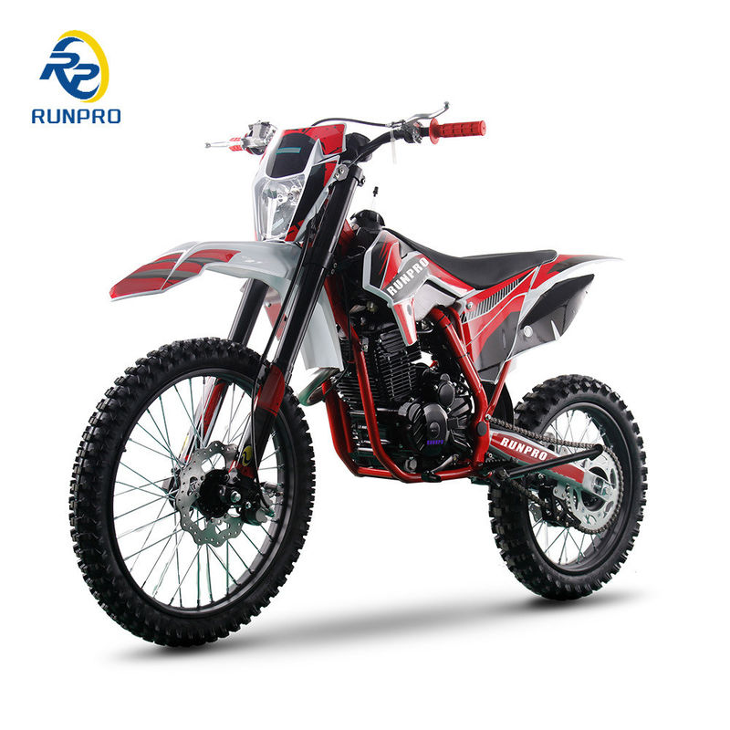 2024 250cc 4 Stroke Dirt Bike Pit Moto Cross with CE Max. Speed 80km/h Wheelbase 1340mm