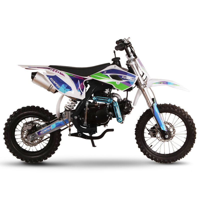 Manual Transmission 110cc 125cc Gasoline Engine Kids Gas Dirt Bikes for Speed Adventures