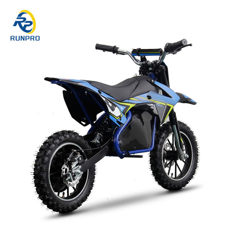 Front Brake Drilled Disc Brakes 36V Mini Electric Moto Cross 800W Dirt Bike for Kids