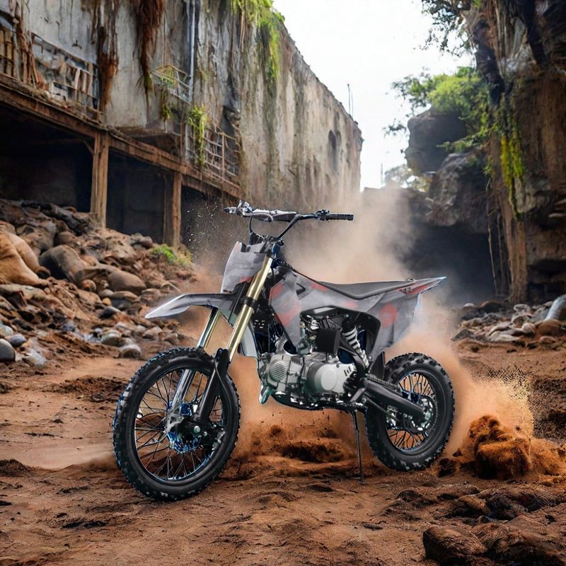 Electric Start 110CC 125CC 4 Stroke DIRT BIKE Off Road Motorcycle for Adult and Kids