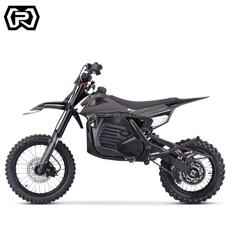 Racing Electric Dirt Bike 1200W 48V with FRONT INVERTED FORK and 48V20AH LI-ION Battery