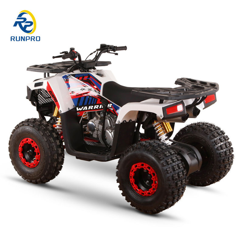 Front and Rear Hydraulic Disc Brakes 125cc Farm ATV Quad with 19*7-8/18*9.5-8 Wheels