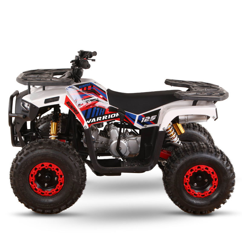 CE Certified Gas Powered Kids Quad Bike 110cc 125cc ATV Four Wheeler with Chain Drive