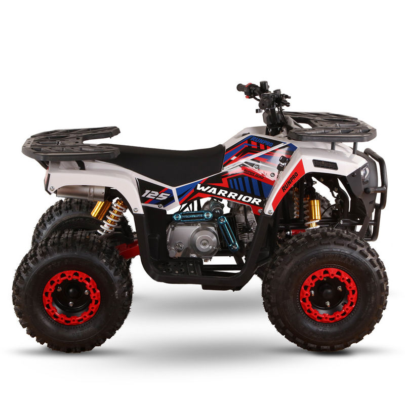 All-terrain 110cc 125cc Quad Bikes for Adults Max Loading 150kgs Chain Drive Transmission