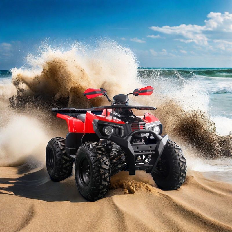 2024 Off Road 10 Inch Tire Big ATV 150CC 200CC 250CC Adult Farm Quad 4 Stroke Four Wheels with CE